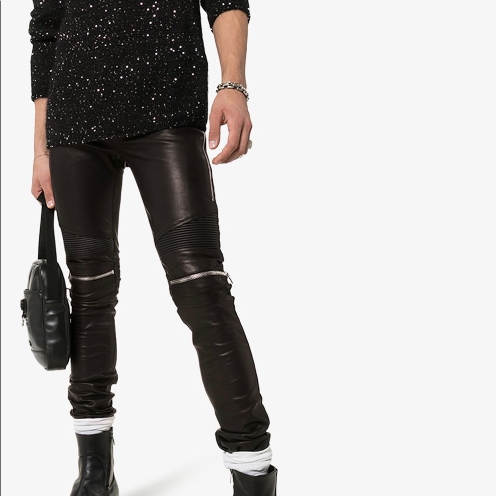 Amiri leather MX2 (rare find)